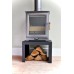 Universal Woodburning Stove Stand / Bench  500w x 400d x 350h