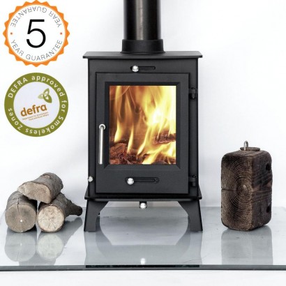 DEFRA APPROVED 80% efficient, Ottawa 5kw Woodburning Stoves Multi Fuel