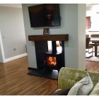 Defra Approved Ecosy+ 12-14kw  Double Sided Woodburning Stoves Multi Fuel  5 Year Guarantee -