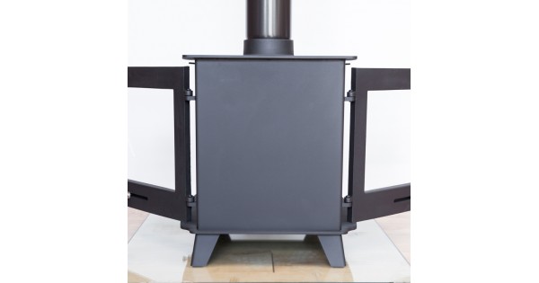 12-14kw Ottawa Clean Burn Contemporary Wood Burning Multi Fuel Stove