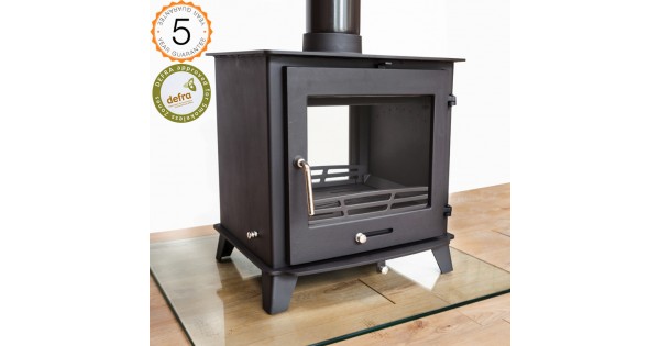 12-14kw Ottawa Clean Burn Contemporary Wood Burning Multi Fuel Stove