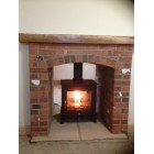 Defra Approved Ecosy+ 12-14kw  Double Sided Woodburning Stoves Multi Fuel  5 Year Guarantee -