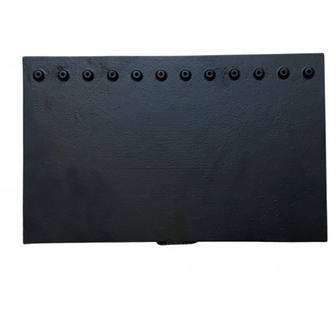 Replacement cast iron back brick for Ecosy+ Ottawa 5kw multi-fuel stove ( OLD VERSION )