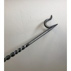 Ram Skull Wrought Iron 4 Piece Companion Set  - 500mm x 250mm