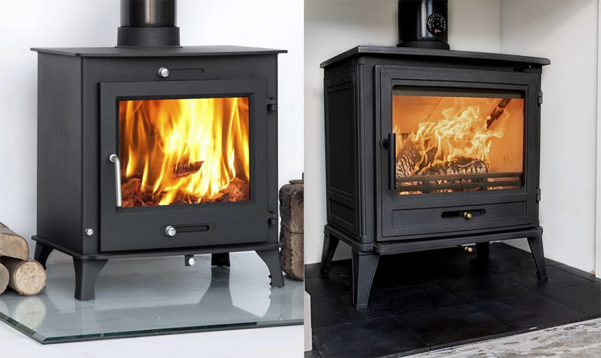 Steel Stoves vs Cast Iron Stoves