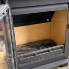 "SLIGHT SECOND - LIGHTLY USED" 87% Efficient - Ecosy+ Ottawa 5kw Woodburning / Multi Fuel Stove - Defra Approved - Eco Design Ready