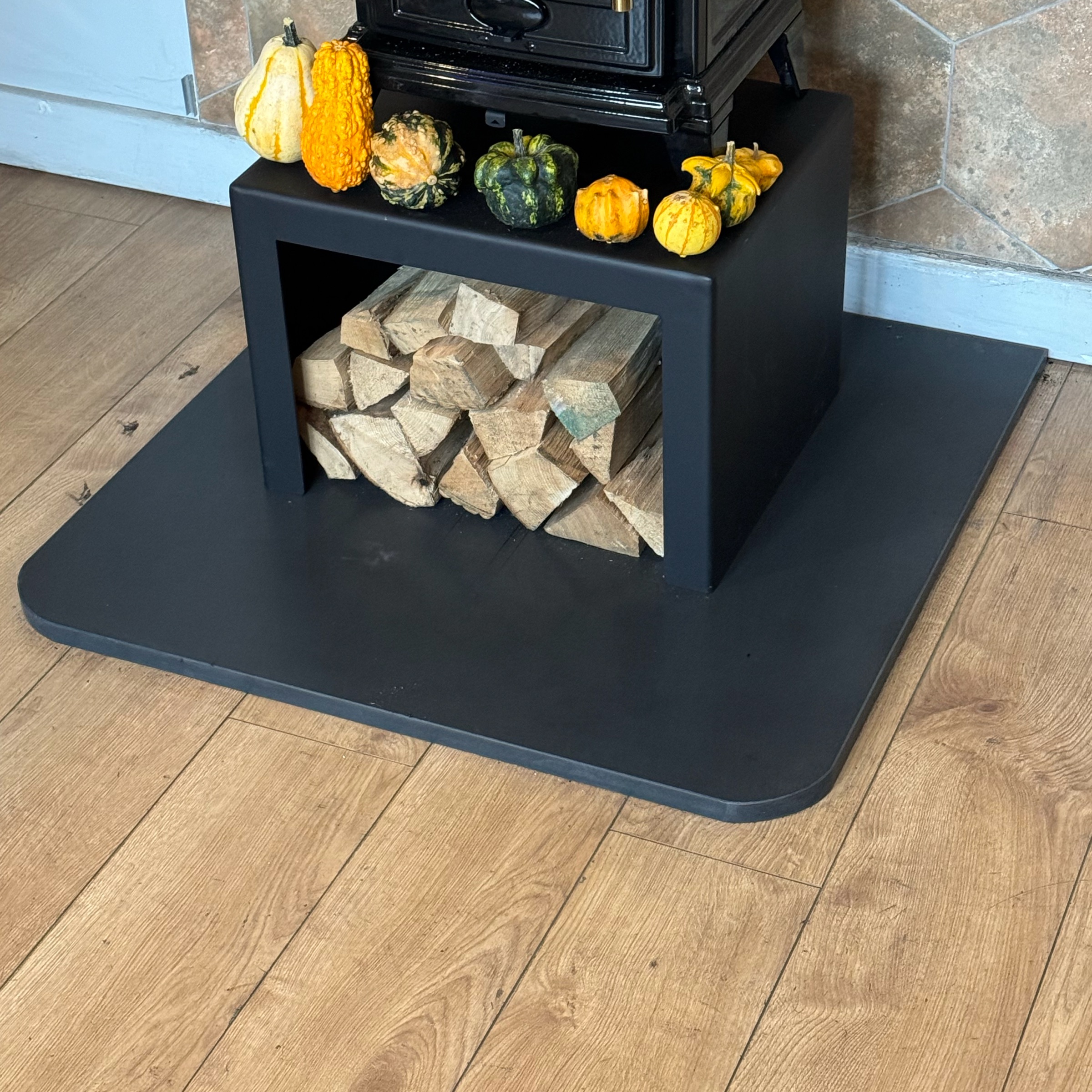 840x840 20mm Honed Granite Hearth