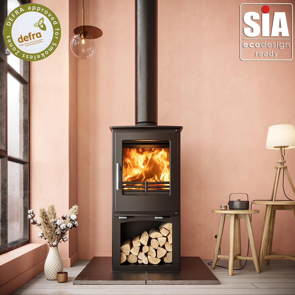 Snug 5kw Ecodesign Defra-Approved Multi-Fuel Wood Burning Stove