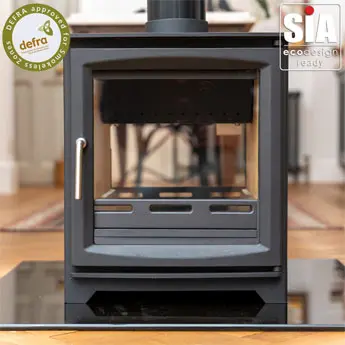 The Hampton 6.4 Double Sided stove has been awarded the clearSkies 5 rating