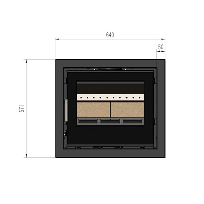 Ecosy+ I700 Insert - 7kw diagram