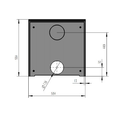 Ecosy+ Panoramic 5 Heat Shield diagram