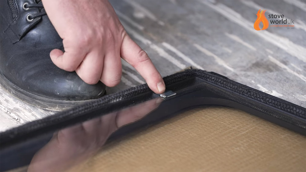 Easy Guide to Wood Burning Stove Maintenance - Replacing fire rope