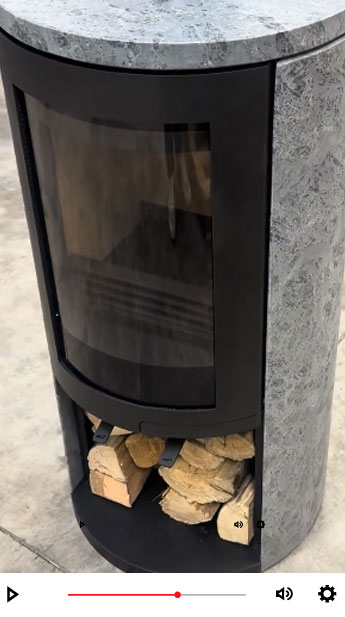 Soapstone Infinity V stove